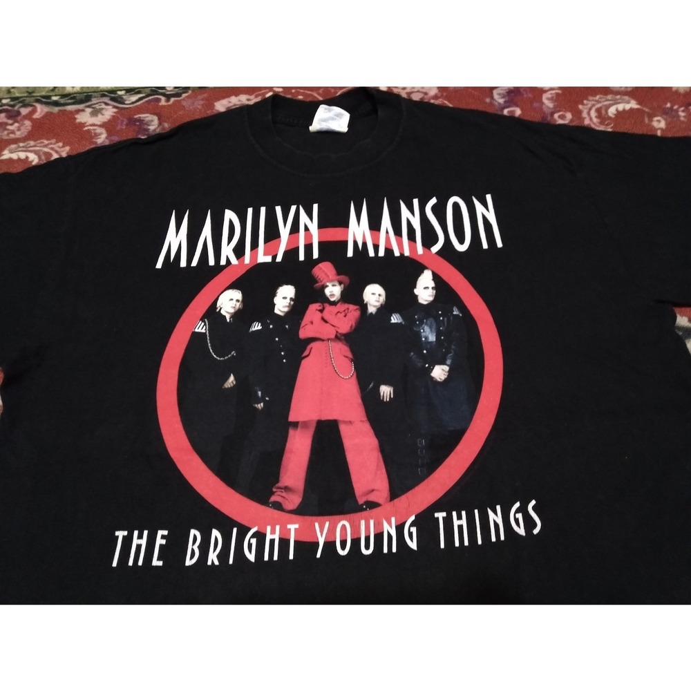Marilyn Manson American Band Songwriter Singer Black